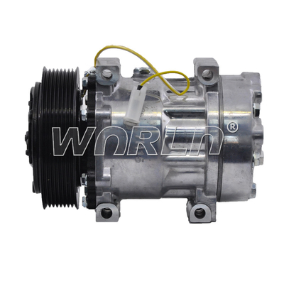 RC.600.053 Kompresor AC samochodowy 11412631 1412631 20538307 7H15 24V 8PK PASSANTE CAMINHAO ATE 2007 E MAQUINA VOLVO 132MM WXTK094