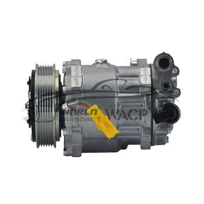 9800849780 Kompresor AC samochodowy 7C16 6PK dla Peugeot407 CitroenC5 C6 2.7 3.0 WXPG054