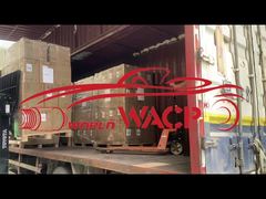 Profesjonalny proces dostawy palet z ładunkiem