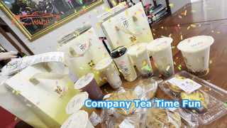 Znów przyszedł czas na zabawny podwieczorek w firmie. Dziękuję firmie Weixing.